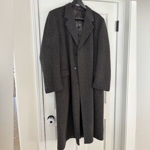 Burberry Men’s Wool/Cashmere Coat - Perfect Condition!